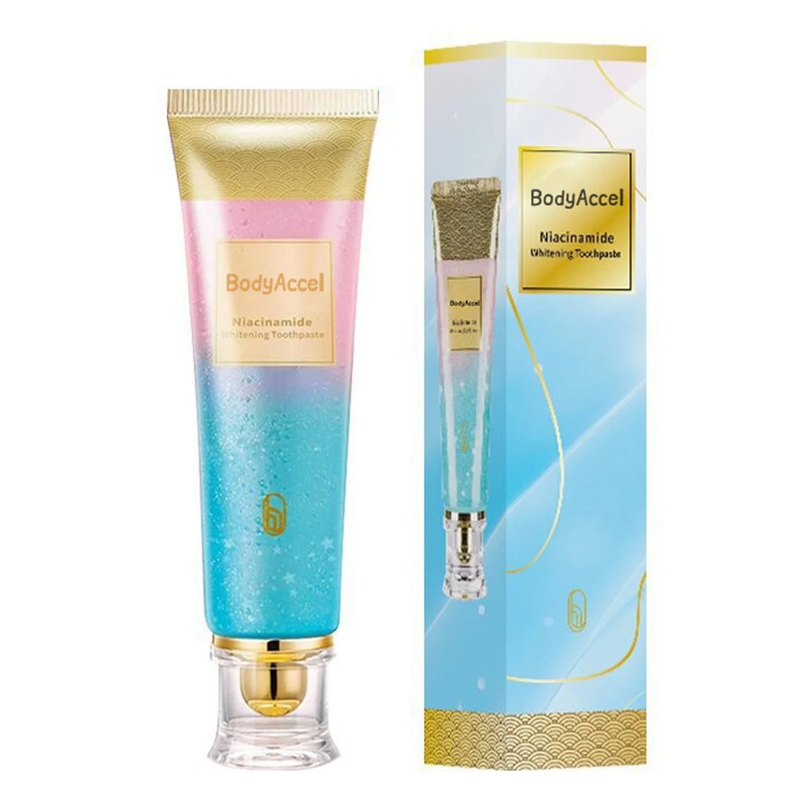 BodyAccel Niacinamide Whitening Toothpaste (3 PACKS)